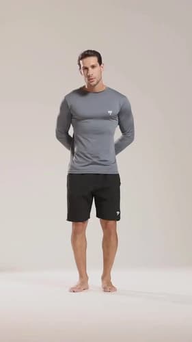 Kit 3 Camisetas Térmicas Masculina Segunda Pele Camisa Uv50-