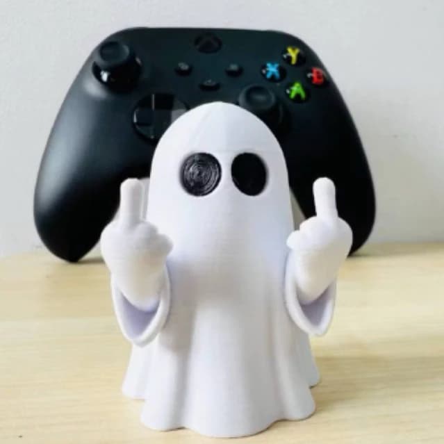 Mini Fantasma Dedo do Meio (Halloween)