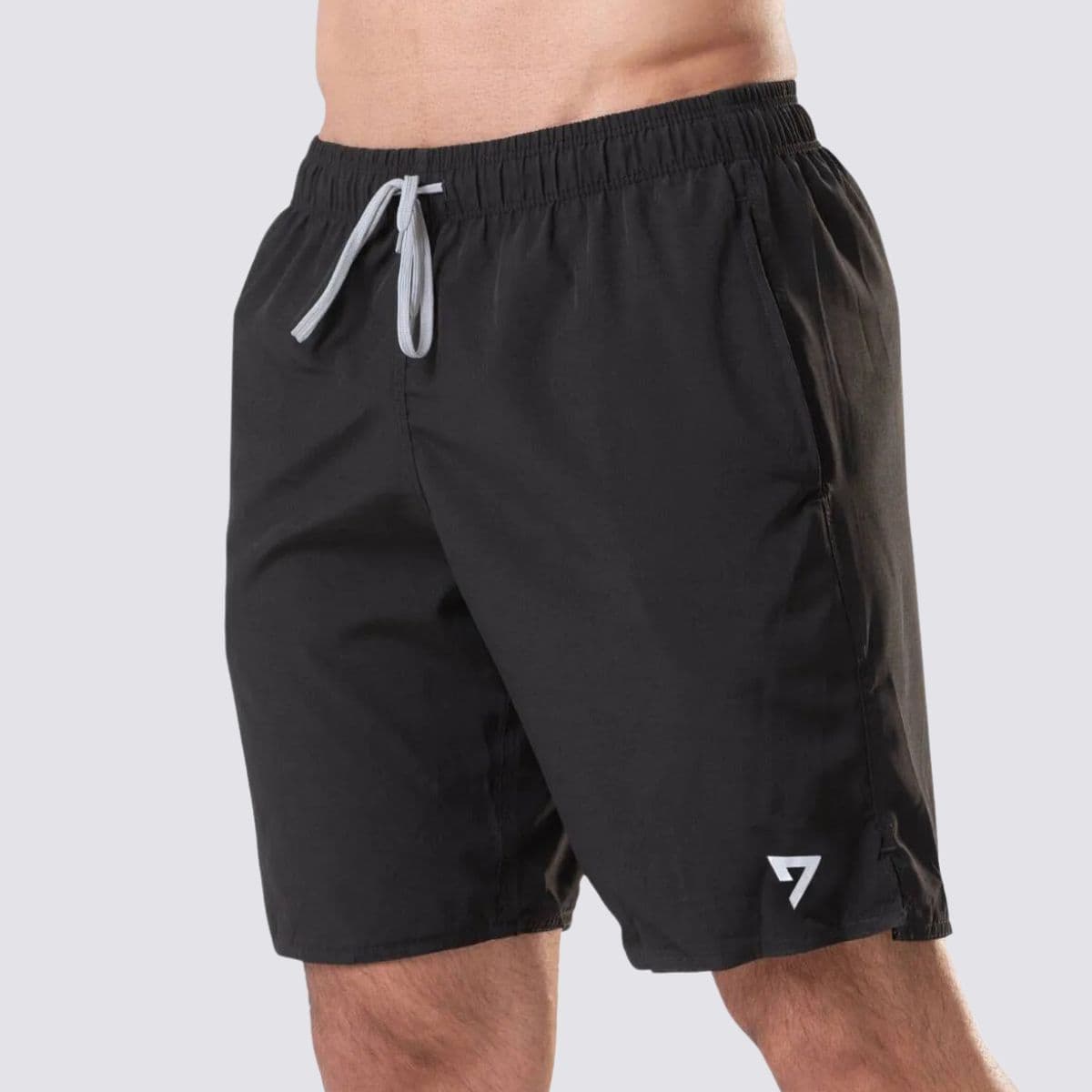 Bermuda Trainning Black Masculina Seven Line