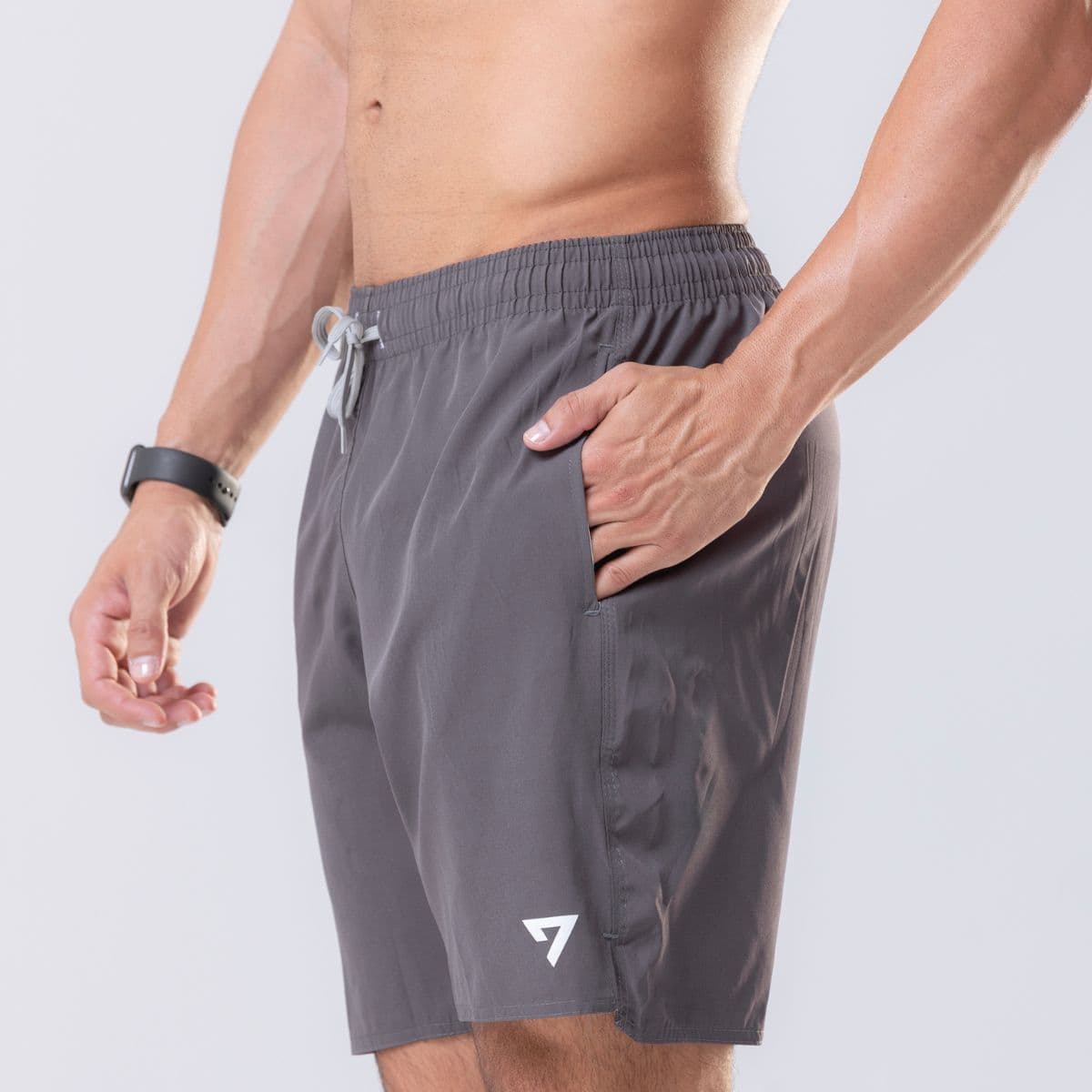 Bermuda Trainning Cinza Masculina Seven Line