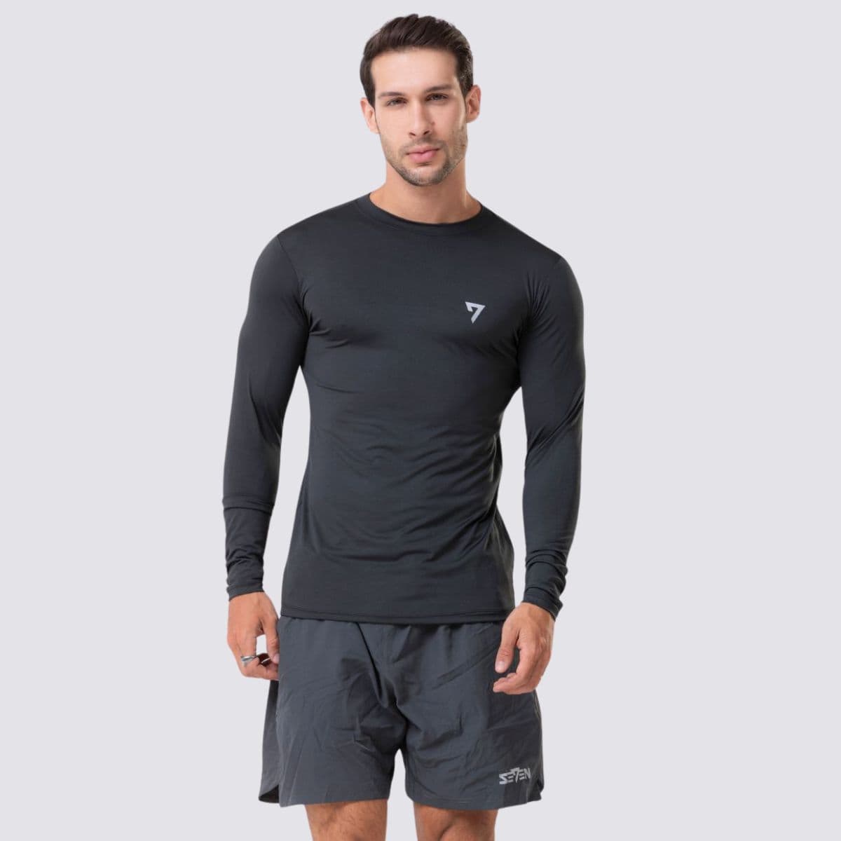 Camisa Proteção Solar UV50 Masculina Preto